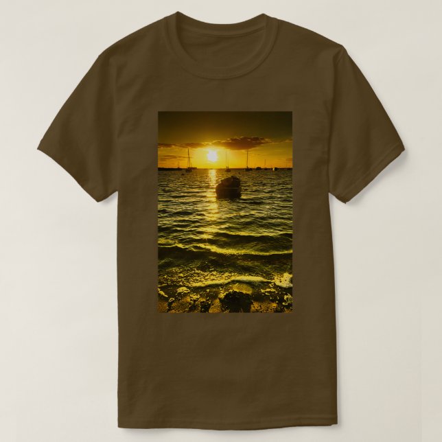 West Mersea Sunset 2 T-Shirt (Design Front)
