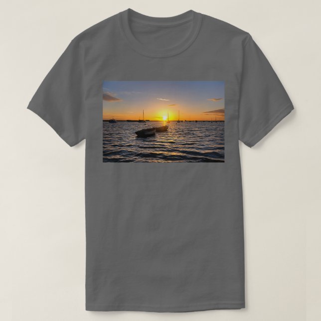 West Mersea Sunset 4 T-Shirt (Design Front)