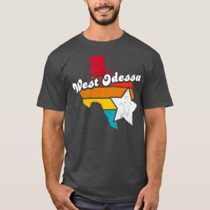 West Odessa Texas Vintage Distressed Souvenir 2 T-Shirt