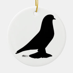 West of England Silhouette Ceramic Tree Decoration