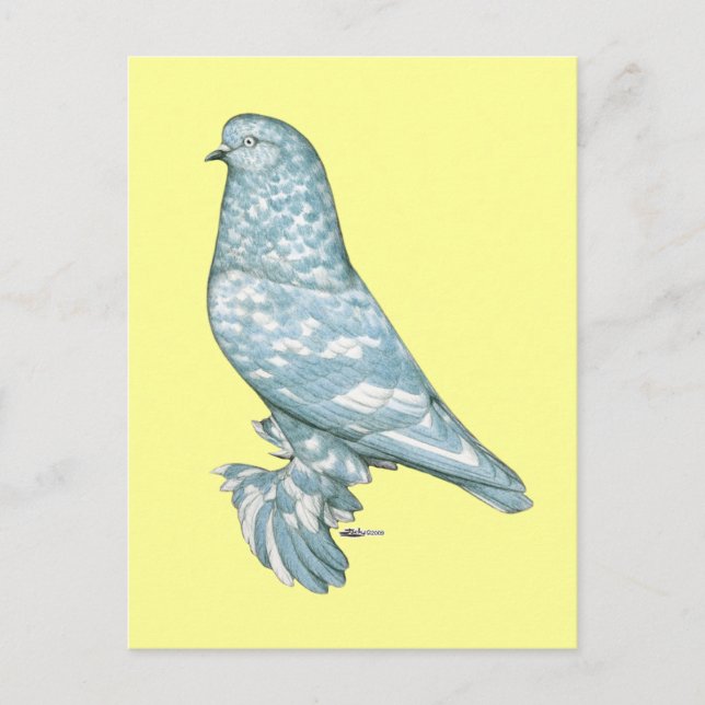 West of England Tumbler:  Lavender Mottle Postcard (Front)