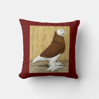 West of England Tumbler Red Baldhead Cushion