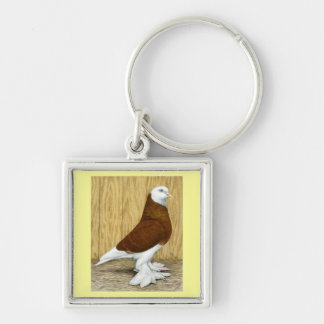 West of England Tumbler Red Baldhead Key Ring