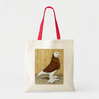 West of England Tumbler Red Baldhead Tote Bag