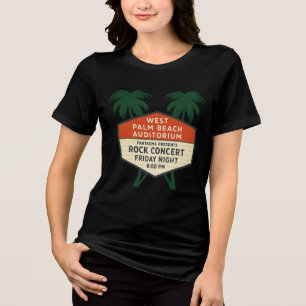 West Palm Beach Auditorium Marquee Concert Shirt