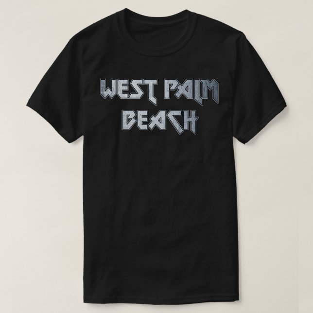 West Palm Beach FL T-Shirt (Design Front)