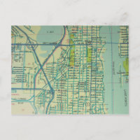 West Palm Beach, FL Vintage Map