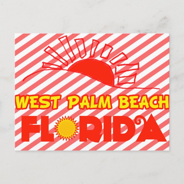 West Palm Beach, Florida Postcard (Front)