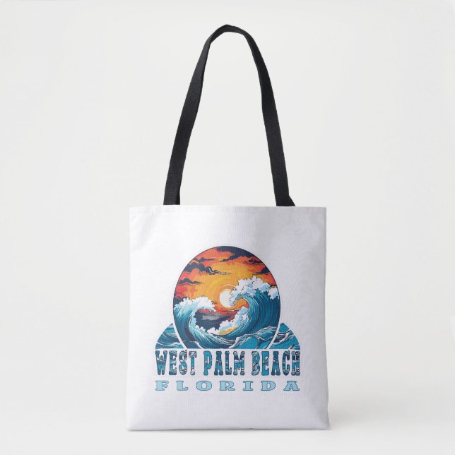 West Palm Beach Florida Tote Bag (Front)