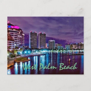 West Palm Beach, Florida, USA Postcard