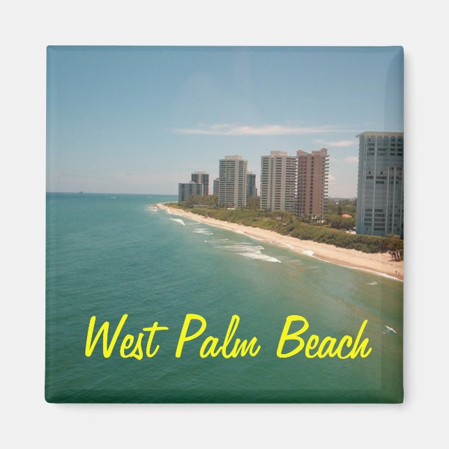 west palm beach magnet (Front)