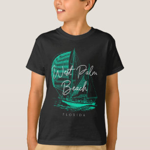 West Palm Beach Sailboat T-Shirt