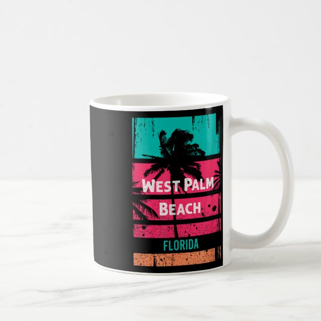 West Palm Beach Souvenir - Florida Reminder  Coffee Mug (Right)