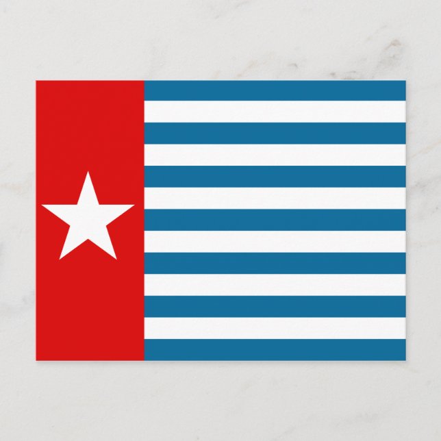 west papua postcard (Front)