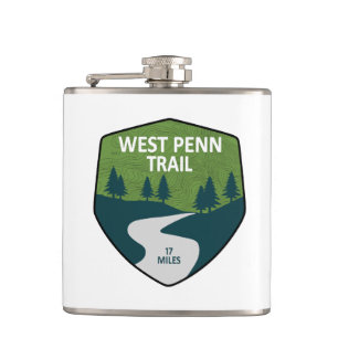 West Penn Trail Pennsylvania Hip Flask