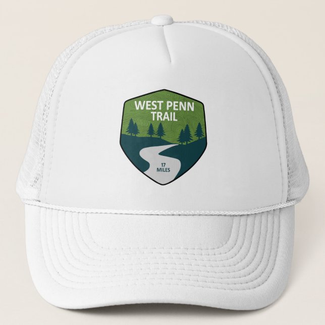 West Penn Trail Pennsylvania Trucker Hat (Front)