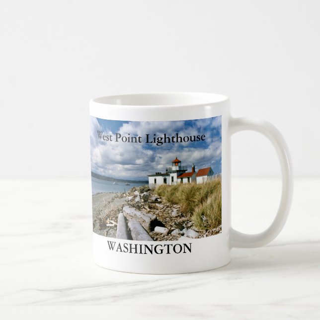 West Point Lighthouse, Washington Mug (Right)