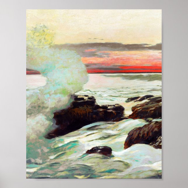 West Point, Prout's Neck by Winslow Homer Poster (Front)