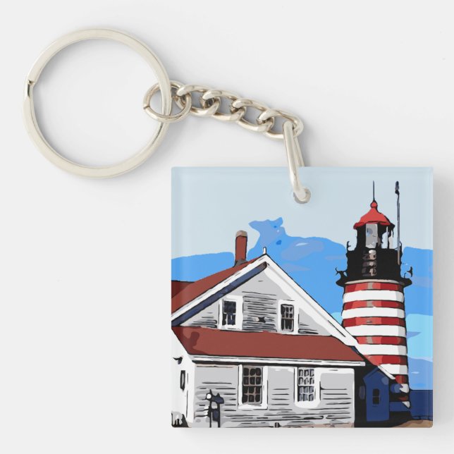 WEST QUODDY HEAD KEY RING (Front)