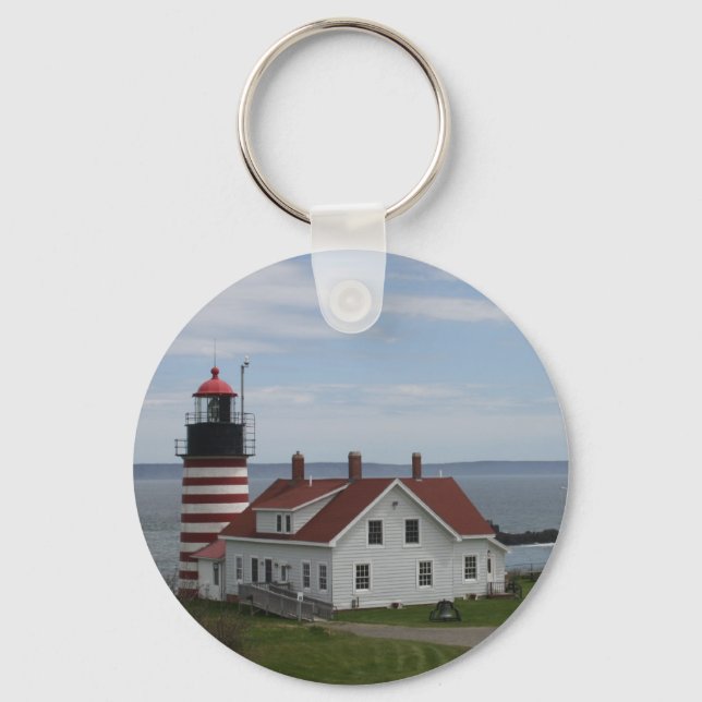 West Quoddy Head Key Ring (Front)