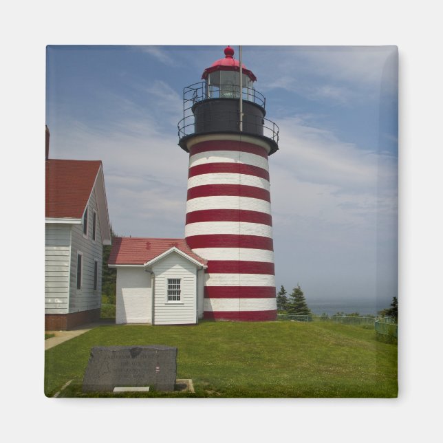 West Quoddy Head Lighthouse State Park is the Magnet (Front)