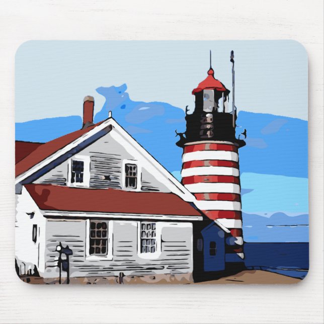 WEST QUODDY HEAD MOUSE PAD (Front)