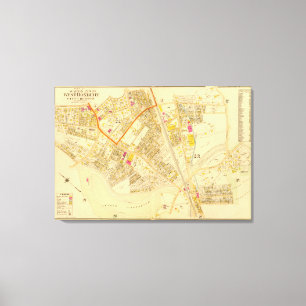 West Roxbury, Massachusetts 2 Canvas Print