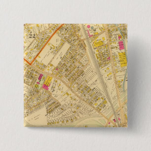 West Roxbury, Massachusetts 6 15 Cm Square Badge