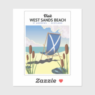 West Sands Beach, St Andrews Scotland