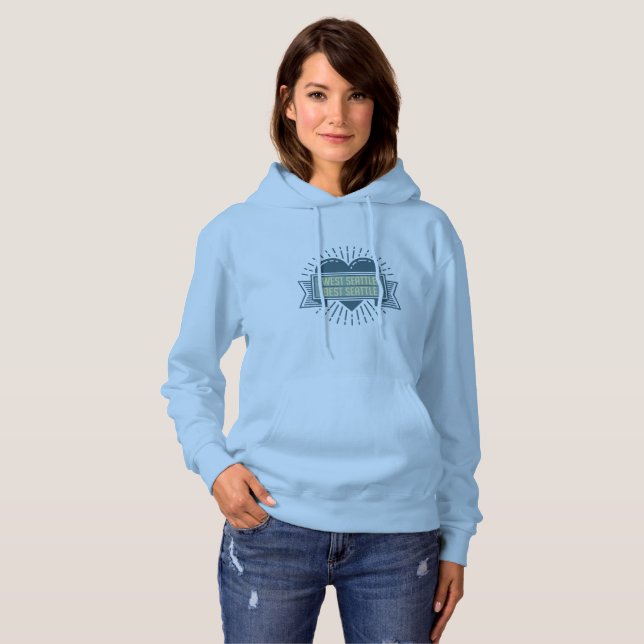 West Seattle hoodie (Front Full)