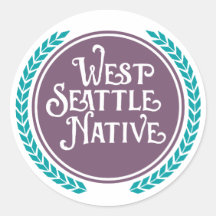West Seattle Native sticker