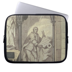 West Side of Poet's Corner, plate 25 from 'Westmin Laptop Sleeve