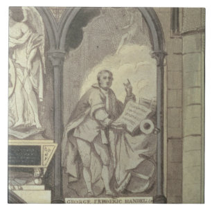 West Side of Poet's Corner, plate 25 from 'Westmin Tile