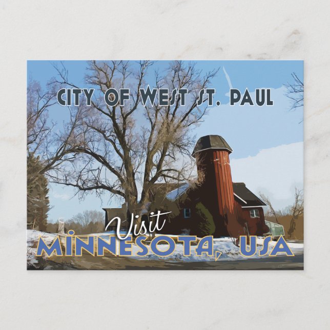 West St. Paul Postcard (Front)