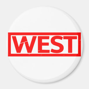 West Stamp Magnet