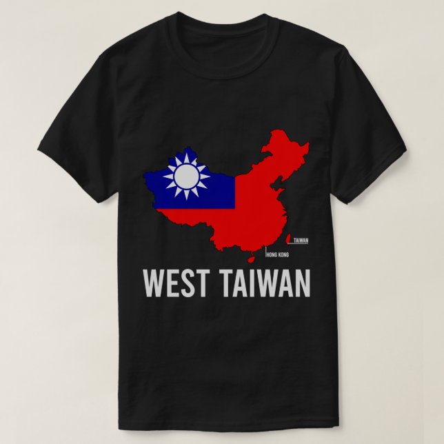 West Taiwan Shirt West Taiwan TShirt West Taiwan L (Design Front)