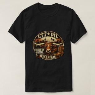 West Texas Cattle Oil Heritage T-Shirt