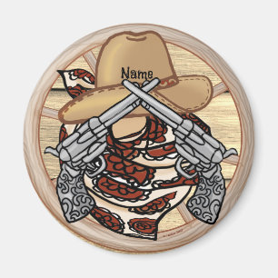 West Texas Cowboy Magnet
