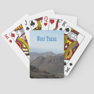 West Texas Landscape Playing Cards