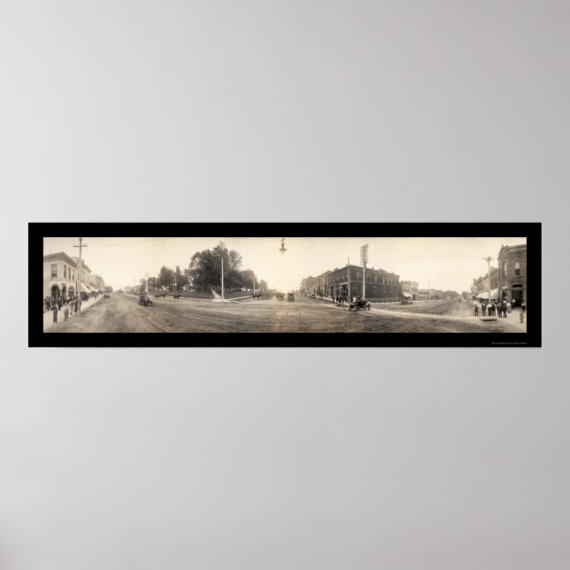 West Union, IA Photo 1908 Poster (Front)