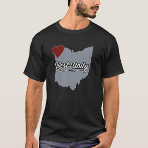 WEST UNITY  Ohio OH City State USA  Cute Souvenir T-Shirt