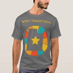 West Valley City Utah Vintage Distressed Souvenir T-Shirt