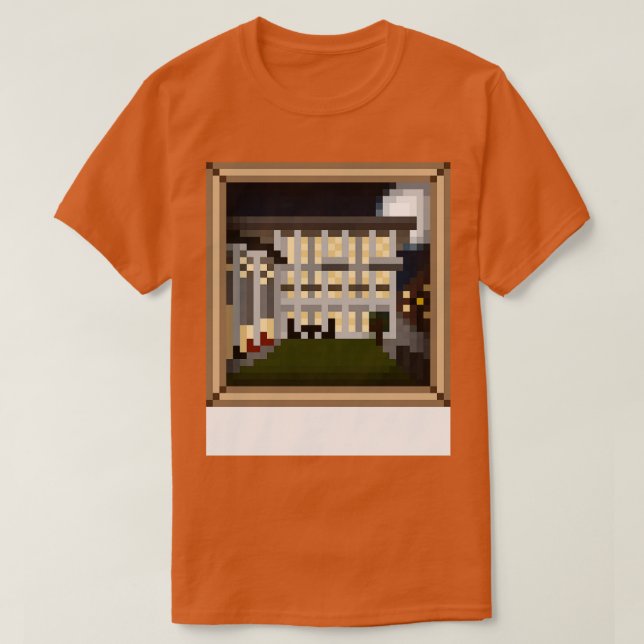 West Village TAN BORDER TShirt (Design Front)