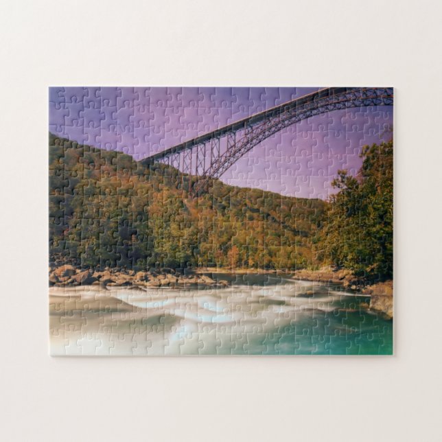 West Virginia, Babcock State Park Jigsaw Puzzle (Horizontal)