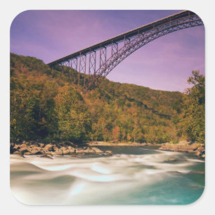 West Virginia, Babcock State Park Square Sticker