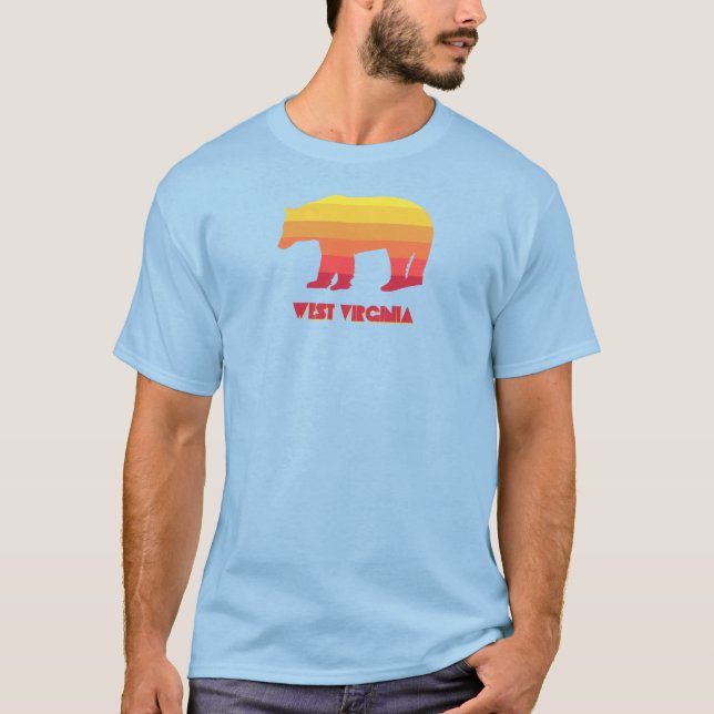 West Virginia Bear T-Shirt (Front)