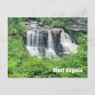 West Virginia - Blackwater Falls postcard