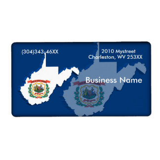 West Virginia Business Label