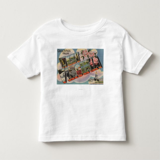 West Virginia (Capital Building) Toddler T-Shirt (Front)