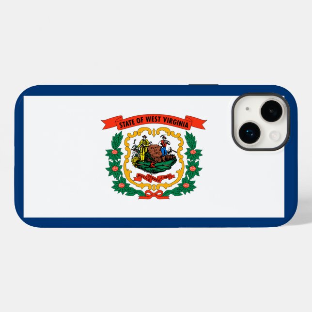 West Virginia Case-Mate iPhone Case (Back (Horizontal))
